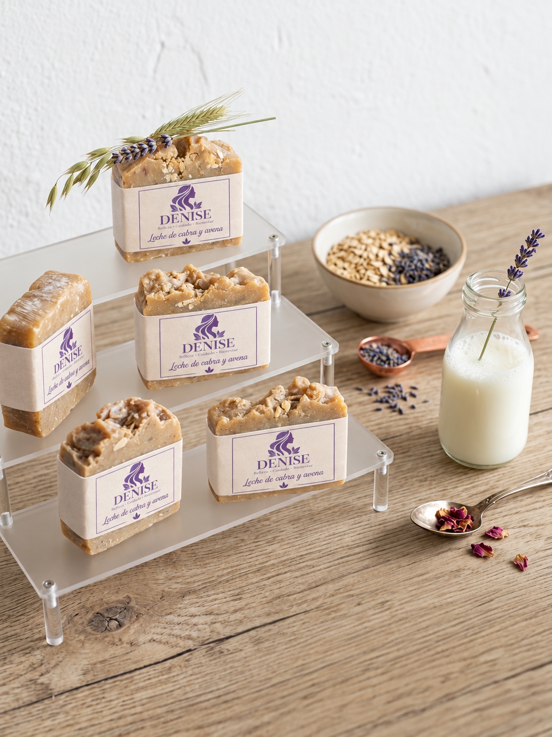 Leche de cabra y avena